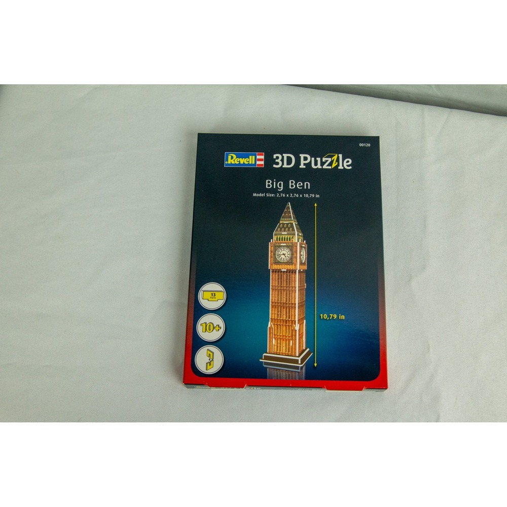 Revell Big Ben 3D Puzzle 13 Parts No Glue or Scissors Required 00120 - Picture 2 of 7